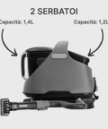 Polster- und Teppichreiniger für Sofapolster und Autoinnenräume, 650 W Leistung, 12 kPa, mit getrennten Tanks und Wasserstrahl, EAN-8681438109897