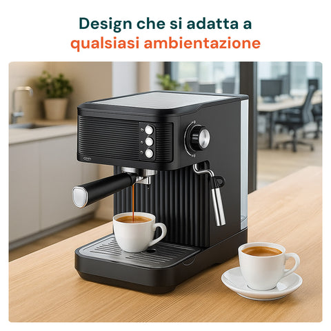 Design, das sich jeder Umgebung anpasst: moderne Küche und Büro, kompakt und elegant für jeden Raum