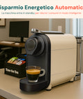 DCG-Kaffeemaschine mit automatischer Energieeinsparung, wechselt in den Standby-Modus, um den Verbrauch intelligent zu reduzieren, perfekter Espresso