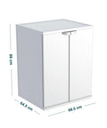 Waschmaschinen-Schrank für außen und innen aus wasserdichtem PVC-Harz EAN-8006444009366