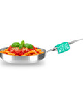 Bratpfanne 24 cm aus 100 % recyceltem Aluminium mit Induktionsboden