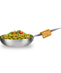 Saltapasta Chef 32 cm – natur satiniertes Aluminium – Full Induction
