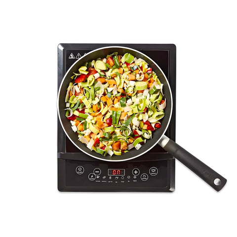 Induktionskochplatte 1800 W mit Multifunktionsgaren und 3-Stunden-Timer