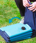 Kompakter faltbarer Hundepool 120x30cm - Platzsparendes Design für einfachen Transport und einfache Aufbewahrung