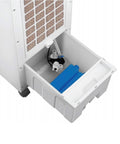 Wintem Tragbarer Verdunstungsluftkühler 80 W, 3 Modi, 6-Liter-Wassertank mit 7-Liter-Timer, Fernbedienung und LED-Display, EAN-8052286430981
