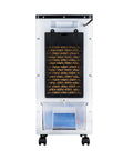 Wintem tragbarer Luftkühler Brina 80 W, 3-in-1 mit Befeuchtung, Filterung, 7-Stunden-Timer, Fernbedienung und 4-Liter-Tank EAN-8052286430998