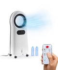 Wintem Ventilator-Luftkühler Hurricane 110 W, Anionenfunktion, 8-Stunden-Timer, 360°-Luftstrom mit 3,5-l-Wassertank, LED-Display und Fernbedienung  Ean-8052286431735