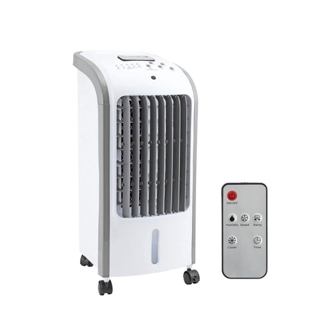 Luftkühler 80 W Confflusso, 300 m³/h Luftstrom, 3 Geschwindigkeitsstufen und 4-l-Wasser- und Eistank