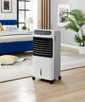 Wintem Multifunktions-Luftkühler Breeze 4-in-1: Heizung, Entfeuchtung, Luftreinigung, 80 W-2000 W, mit Timer, Fernbedienung und Rollen, EAN-8052286430974