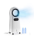 Wintem Ventilator-Luftkühler Hurricane 110 W, Anionenfunktion, 8-Stunden-Timer, 360°-Luftstrom mit 3,5-l-Wassertank, LED-Display und Fernbedienung  Ean-8052286431735