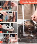Multifunktionale Küchenmaschine Food Processor 600 W, Behälter 1,25 l, mit Klingen und Scheiben aus Stahl, EAN-7426896418652