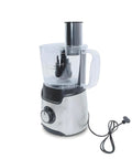 Multifunktionale Küchenmaschine Food Processor 600 W, Behälter 1,25 l, mit Klingen und Scheiben aus Stahl, EAN-7426896418652