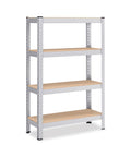 Modulares Regal mit Metallkonstruktion und 4-5 stabilen MDF-Böden