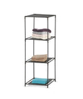 Avilia-Modulare Regale mit 3 Stoffablagen - 2er-Set, höhenverstellbar, 98x34x34cm, EAN 8056819050196