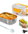 Komplettset Lunchy+ Speisewärmer mit 2,7 l Fassungsvermögen, Edelstahlbehältern, Wintem-Löffel, Stromkabel und zusätzlichen Behältern