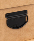 Organizer-Boxen in Beige mit Jute-Optik und Griffen, 4-teiliges Set in 4 Größen EAN-3560231537739