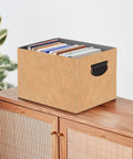 Organizer-Boxen in Beige mit Jute-Optik und Griffen, 4-teiliges Set in 4 Größen EAN-3560231537739