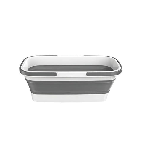 Platzsparender, faltbarer 10-L-Eimer aus robustem TPR im kompakten Design