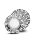 Avilia-Set mit 18 modernen Esstellern aus weißem Porzellan im Union-Stil, EAN-8056897153024