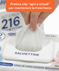 Babytücher mit Talkum - 216 /1 296 Stück mit Dermolenitiva-Creme