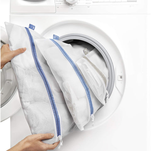 Set Wäschesäcke 3 Größen S, M, L aus Nylon für Waschmaschine und Trockner, wiederverwendbar Ean-8412955300135