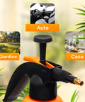 Drucksprühgerät mit Handpumpe, 2 l, Messingdüse, für Garten, Dünger und Vernebelung Ean-6933528757238