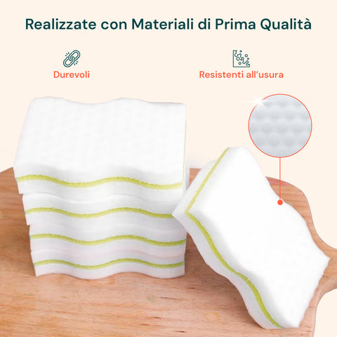 3er-Set Magic Eraser Mehrzweckschwämme für die Tiefenreinigung von Küche, Backöfen, Bad, Herdplatten sowie harten oder empfindlichen Oberflächen EAN- 5053249244068