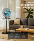 3-in-1-Standventilator mit 50 W