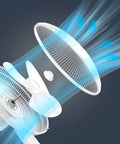 Standventilator 45 W mit 3 Flügeln, Fernbedienung, Timer und 3 Geschwindigkeitsstufen, Weiß-DCG-ean-8032774626430