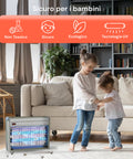 Kindersicherer, ungiftiger und umweltfreundlicher Insektenvernichter mit UV-Technologie, umfassender Schutz für die ganze Familie im Wohnzimmer
