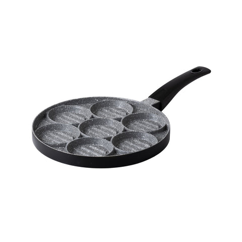 Pfanne mit 7 Mulden für Hamburger 26cm