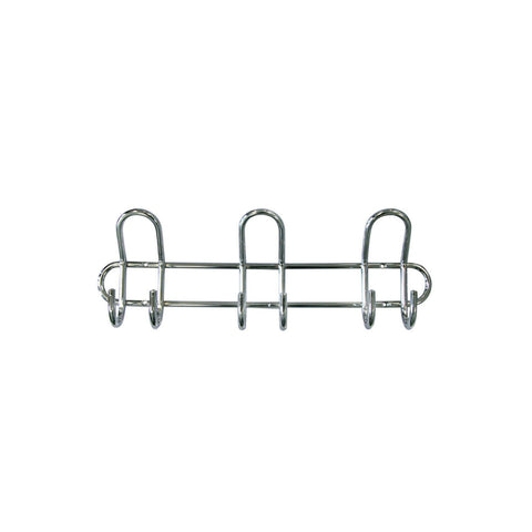 Kleiderhaken aus Metall mit 3 Haken 39cm
