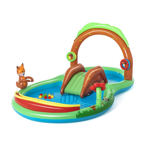 Pool mit Rutsche und Sprinkler 295x130cm