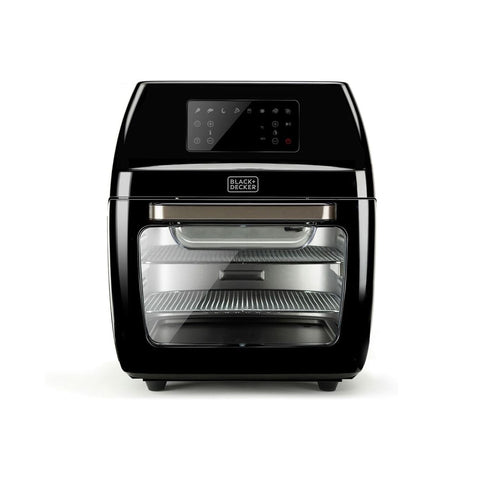 Heißluftfritteuse mit Ofenfunktion, 8 Programmen und 6 Zubehörteilen, 12 l, 1700 W