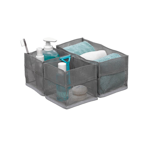 3-teiliges rundes Mesh-Organizer-Set