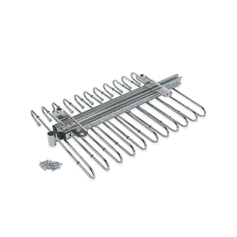 bild-1-emuca-ausziehbarer-hosenhalter-für-schrank-mit-11-kleiderbügeln-aus-verchromtem-stahl-ean-8432393001869