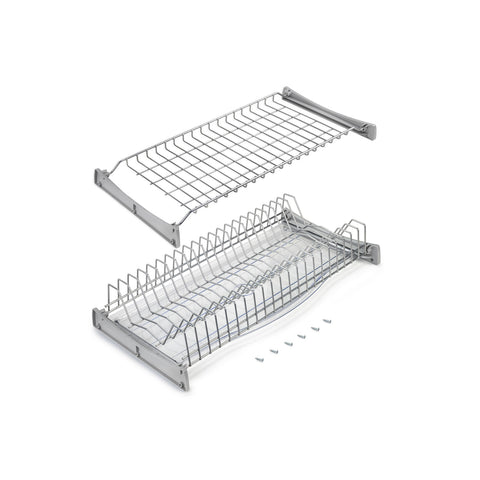 Hängender Geschirrabtropfer für Schrank aus Stahl, 86x27cm