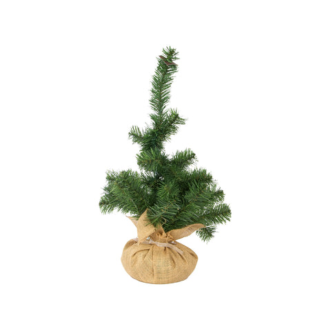 Weihnachtsbaum mit Jutebasis 60cm