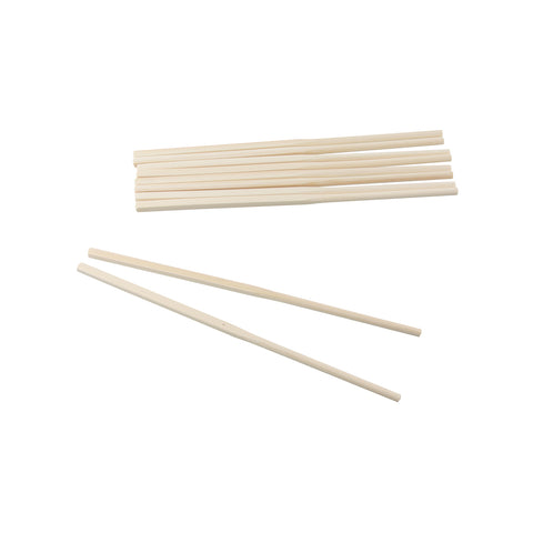 Set mit 10 chinesischen Bambusstäbchen 22,5cm