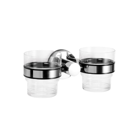 Zahnbürstenhalter mit zwei Bechern