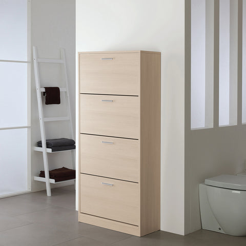 Bild-1-Feridras-Schuhschrank-aus-Lärchenholz-4-Fächer-156cm-EAN-8033237842596