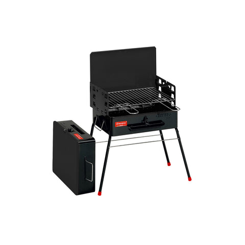 Holzkohlegrill im Koffer