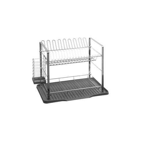 immagine-1-five-simply-smart-Abtropfgestell aus Metall mit 2 Ebenen, 50x34x30,5 cm, EAN 3560234543942