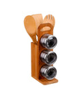 Bild-1-five-simply-smart-7-teiliges-Set-mit-3-Gewürzhaltern-Küchenutensilien-und-Organizer-EAN-3560238519899