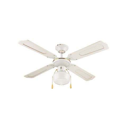 Deckenventilator mit 4 Flügeln und Licht 60w