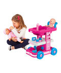 Bild-1-Giaquinto My Princess 7-teiliges Spielset mit Einkaufswagen, 48 cm hoch, mit Badewanne, Trolley für Mädchen, EAN 8058486005080