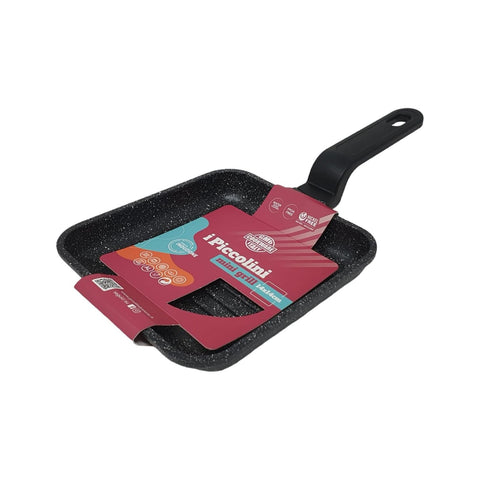 Quadratischer Mini-Grill für Induktion 14x14cm