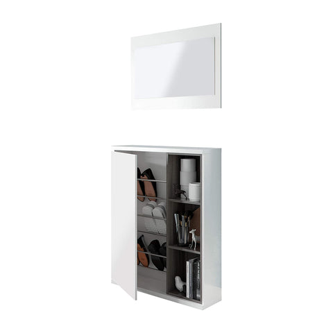 Bild-1-Habitdesign-Schuhschrank-mit-Spiegel-weiß-79x25x108cm-ean-8423490261478