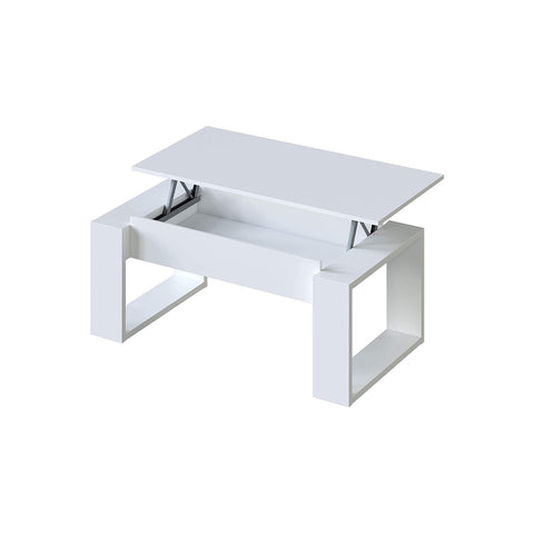 Beistelltisch mit höhenverstellbarer Tischplatte 105x55x45cm