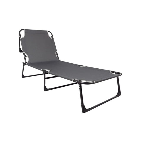 Klappbare Liege mit Kissen 172x55x27cm